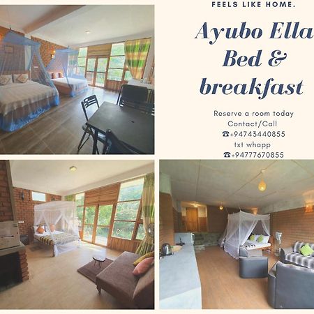 Ayubo Ella - Bed & Breakfast Exteriér fotografie