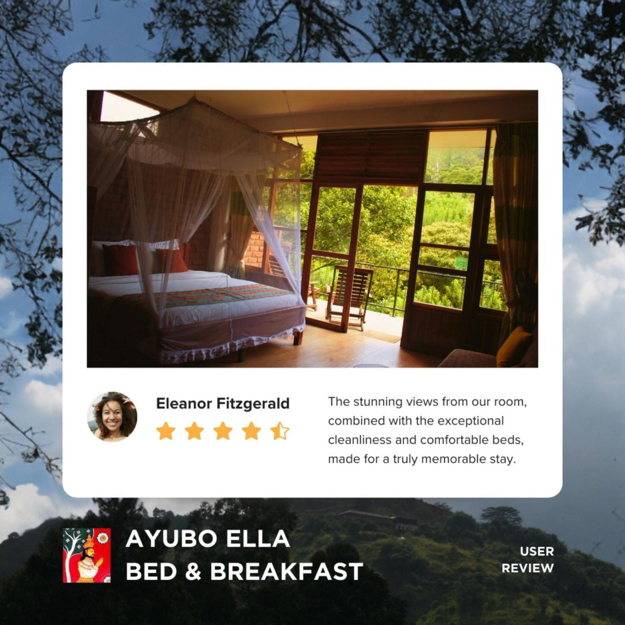 Ayubo Ella - Bed & Breakfast Exteriér fotografie